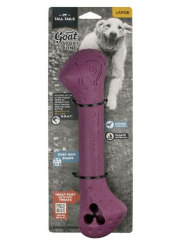 Tall Tails Goat Purple Bone -Large 12&quot;