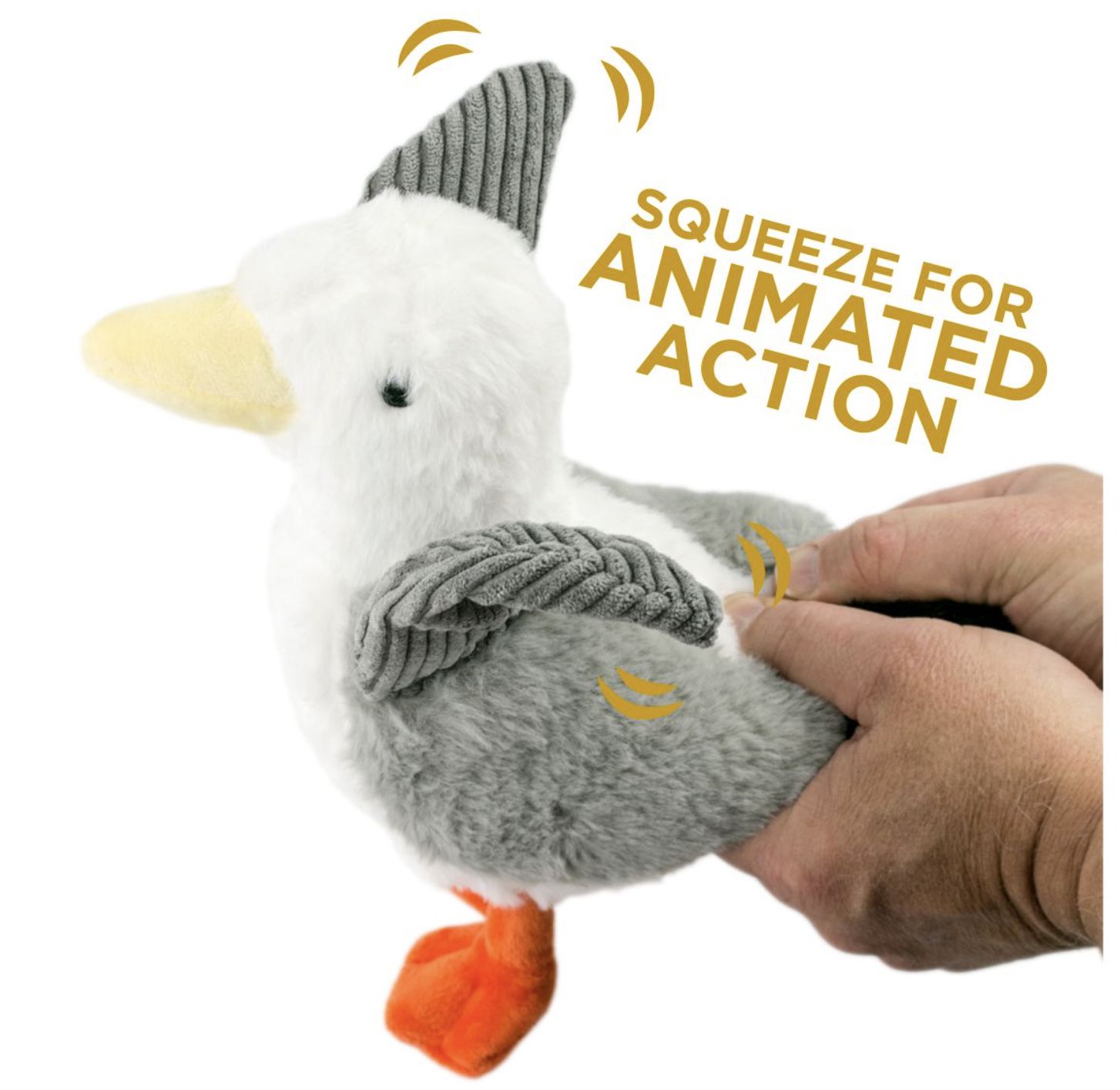 Tall Tails 9 In Seagull Animated Wing Plush Toy