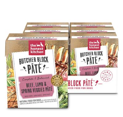 The Honest Kitchen Beef, Lamb, &amp; Spring Veggies Pate Dog Food 10.5oz