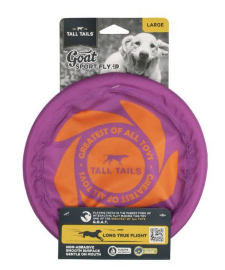 Tall Tails Goat Flyer Large 9&quot;