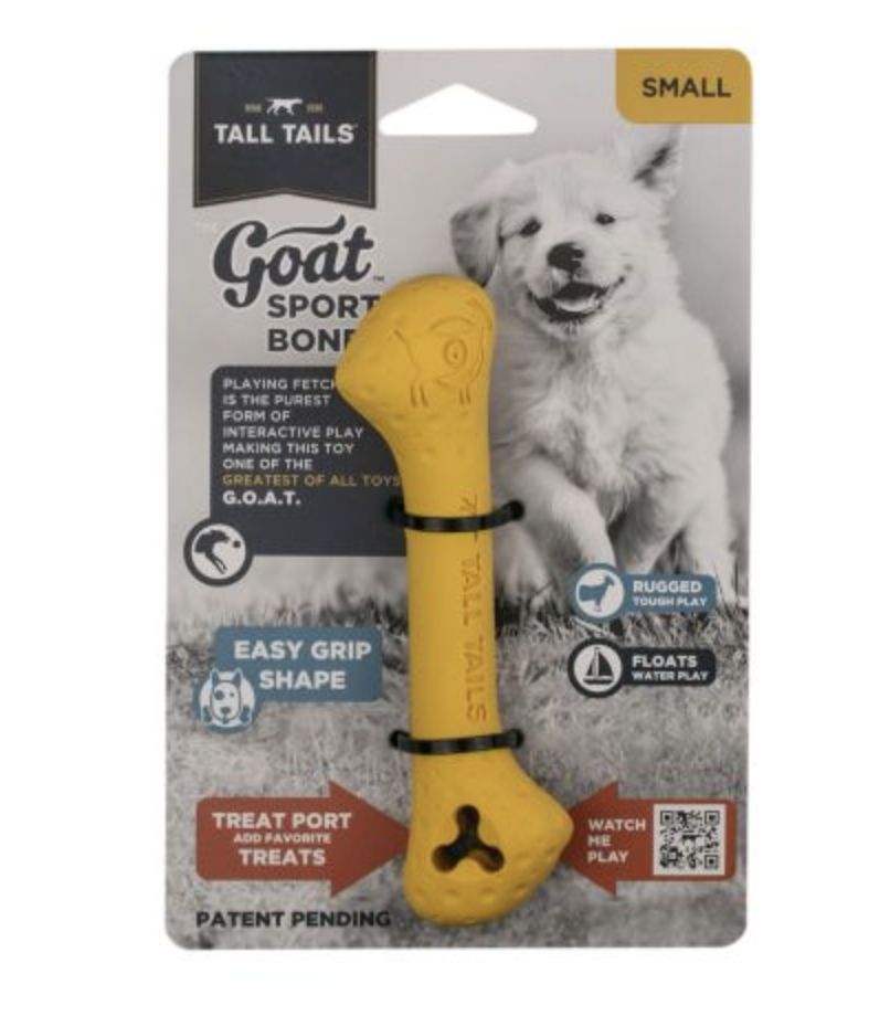 Tall Tails Goat Yellow Bone Small - 6&quot;