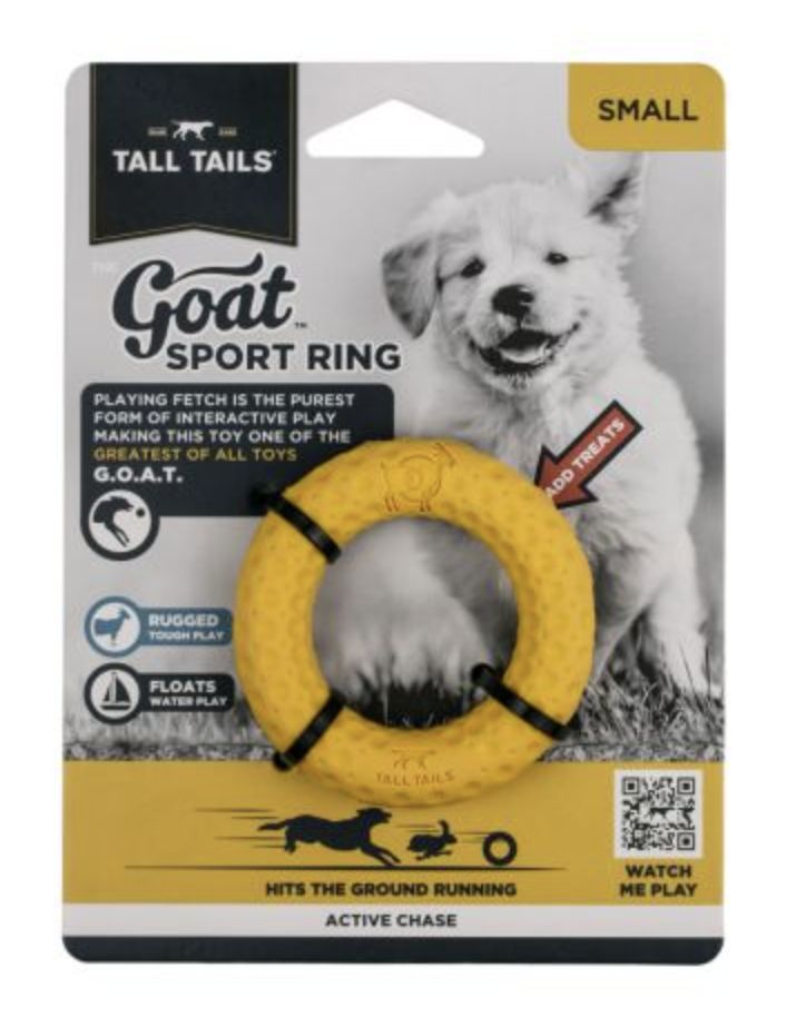 Tall Tails Goat Sports Ring Small 3&quot;