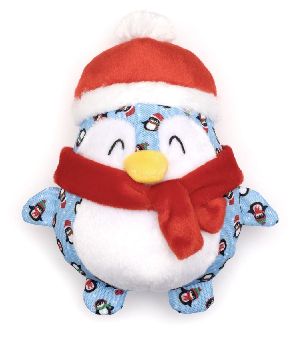 The Worthy Dog Large Penguin Plush Dog Toy