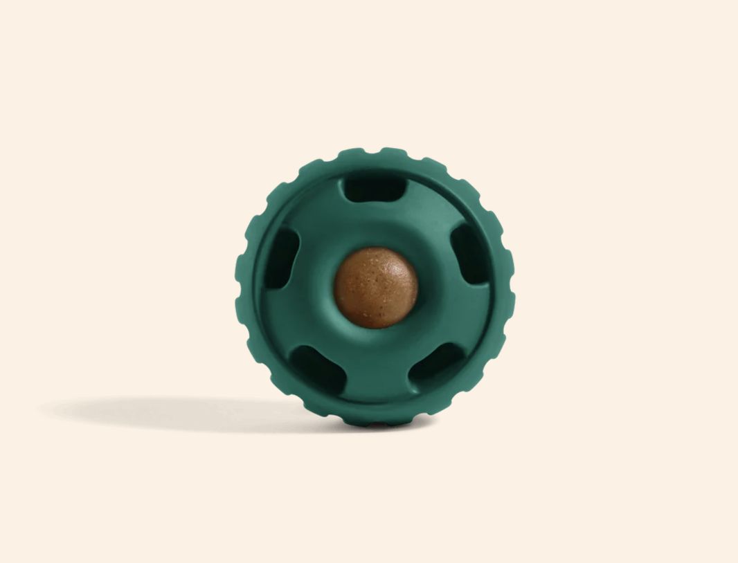Woof Pupsicle Enrichment Dog Toy -  Green, Large