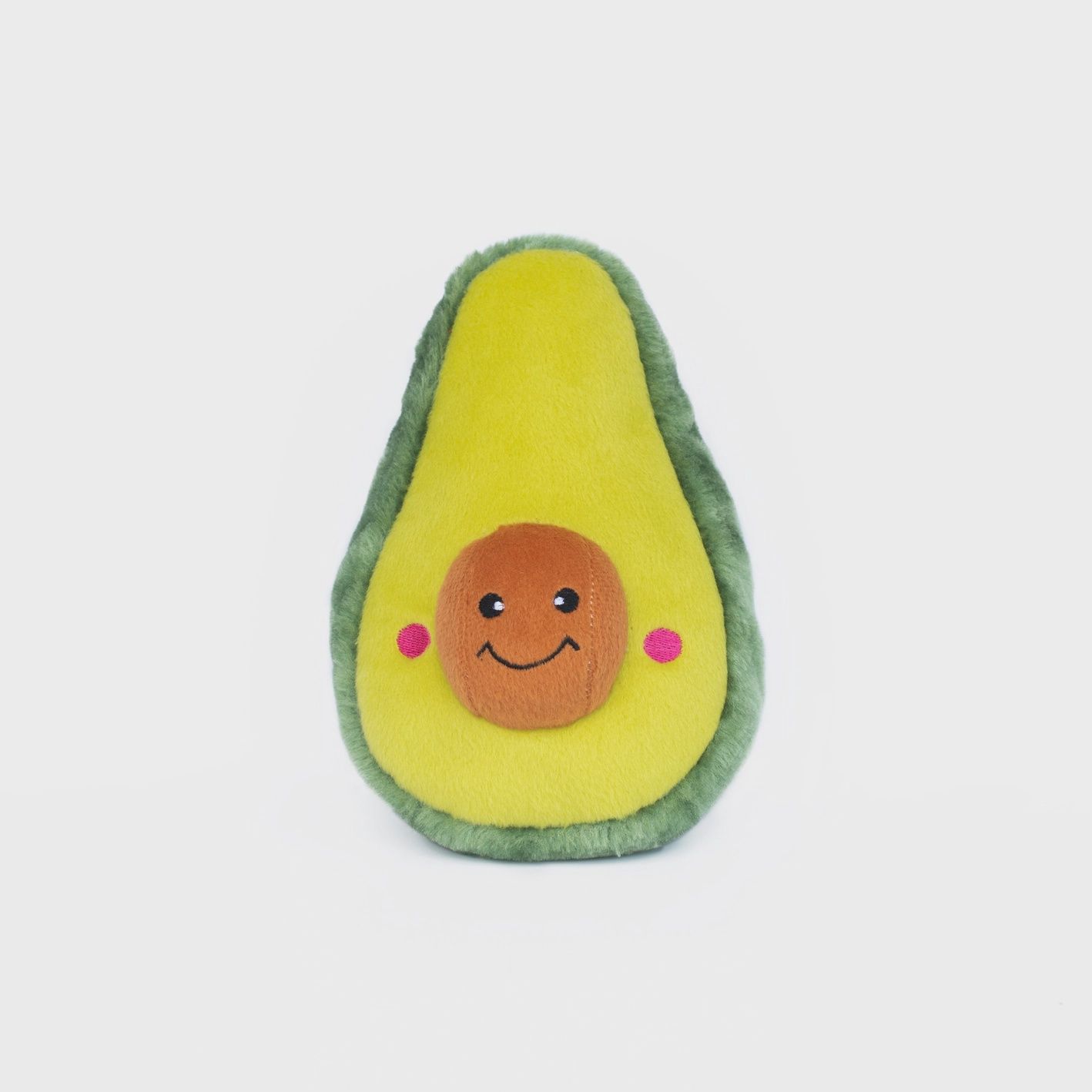 ZippyPaws Nomnomz Avocado Plush Dog Toy