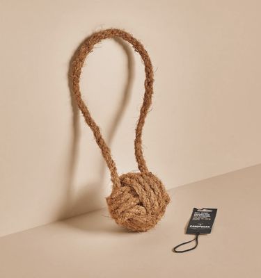 Canophera Large Dog Coconut Rope Ball