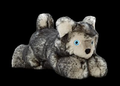 Fluff &amp; Tuff Blanca the Wolf Dog Toy