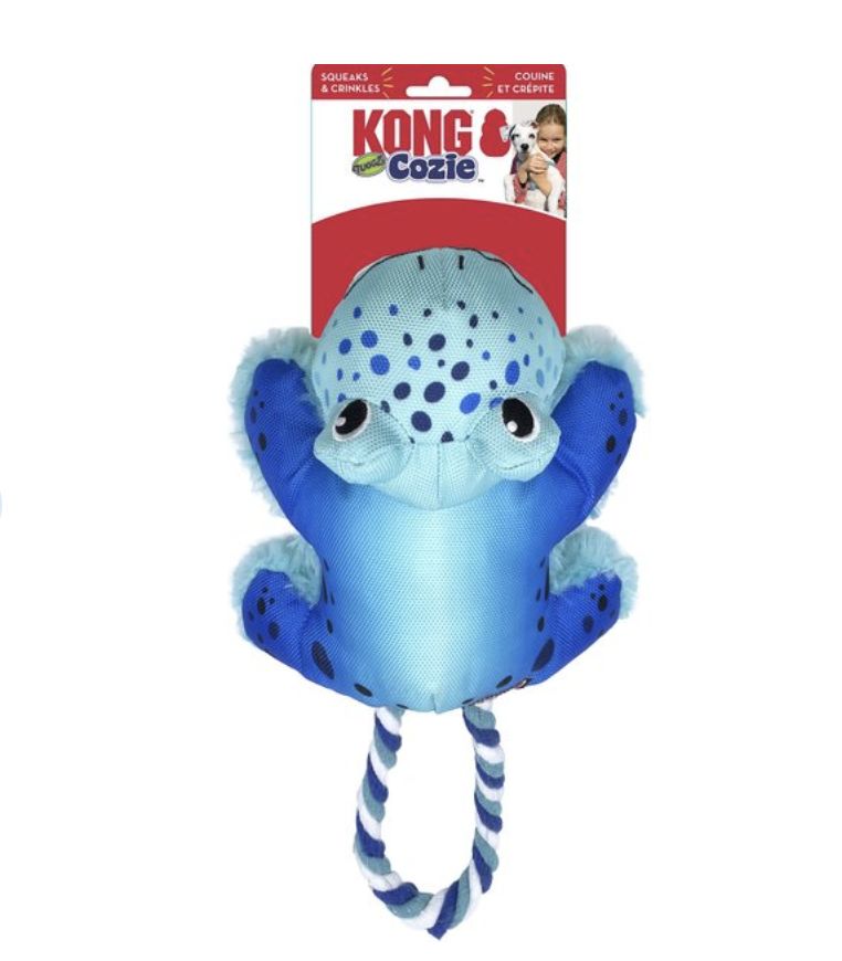 KONG Cozy Frog Tug Toy Sm/ Md