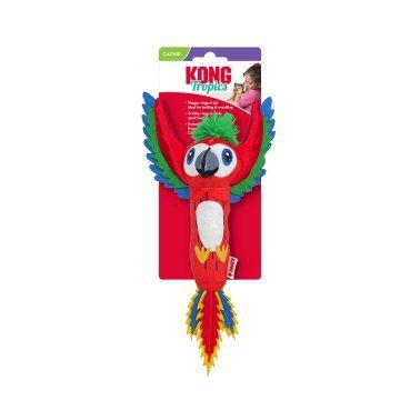 Kong Tropics Parrot Cat Toy with Catnip