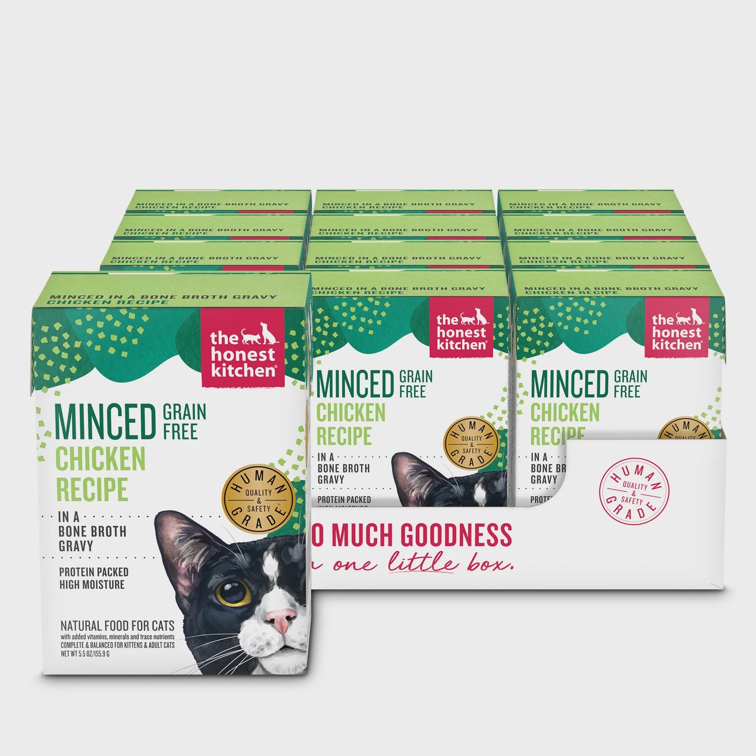 The Honest Kitchen Minced Chicken Recipe Cat Food 5.5oz
