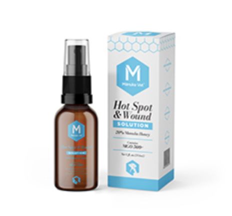 Manuka Vet Hot Spot &amp; Wound Solution 1 oz