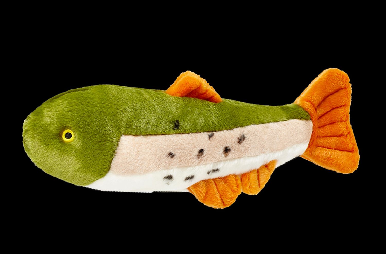 Fluff &amp; Tuff Ruby the Rainbow Trout Dog Toy