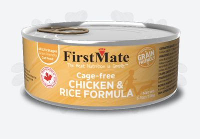 FirstMate Chicken and Rice Cat Canned Food 5.5 oz
