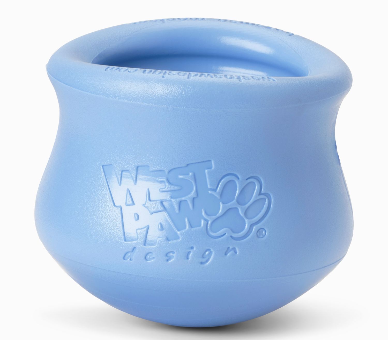 West Paw Periwinkle Toppl Interactive Slow Feeder Puzzle - Small