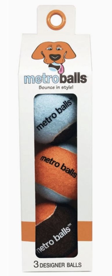 Metroballs - 3 pk- Orange