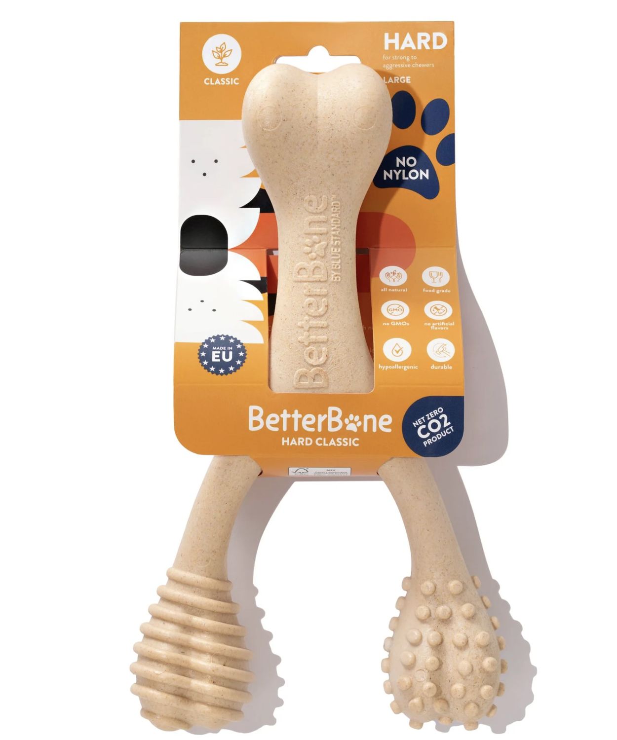 BetterBone Large Classic Flavor Chew Toy - Hard Density