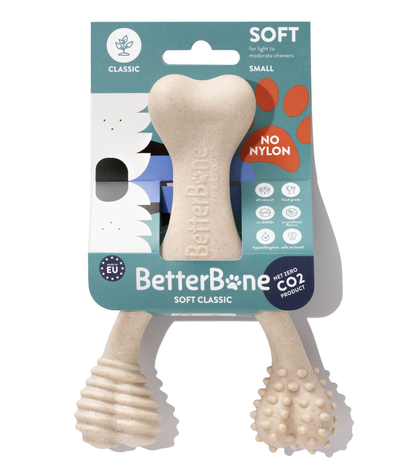 BetterBone Small Classic Flavor Chew Toy - Soft Density