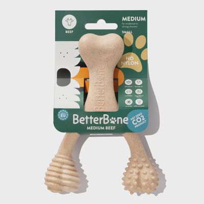BetterBone Small Beef Flavored Chew Toy - Medium Density