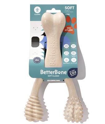 BetterBone Large Beef Flavored Chew Toy - Soft Density