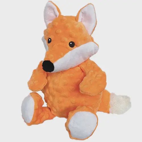 PetLou 12&quot; Dotty Friends Fox Plush Dog Toy