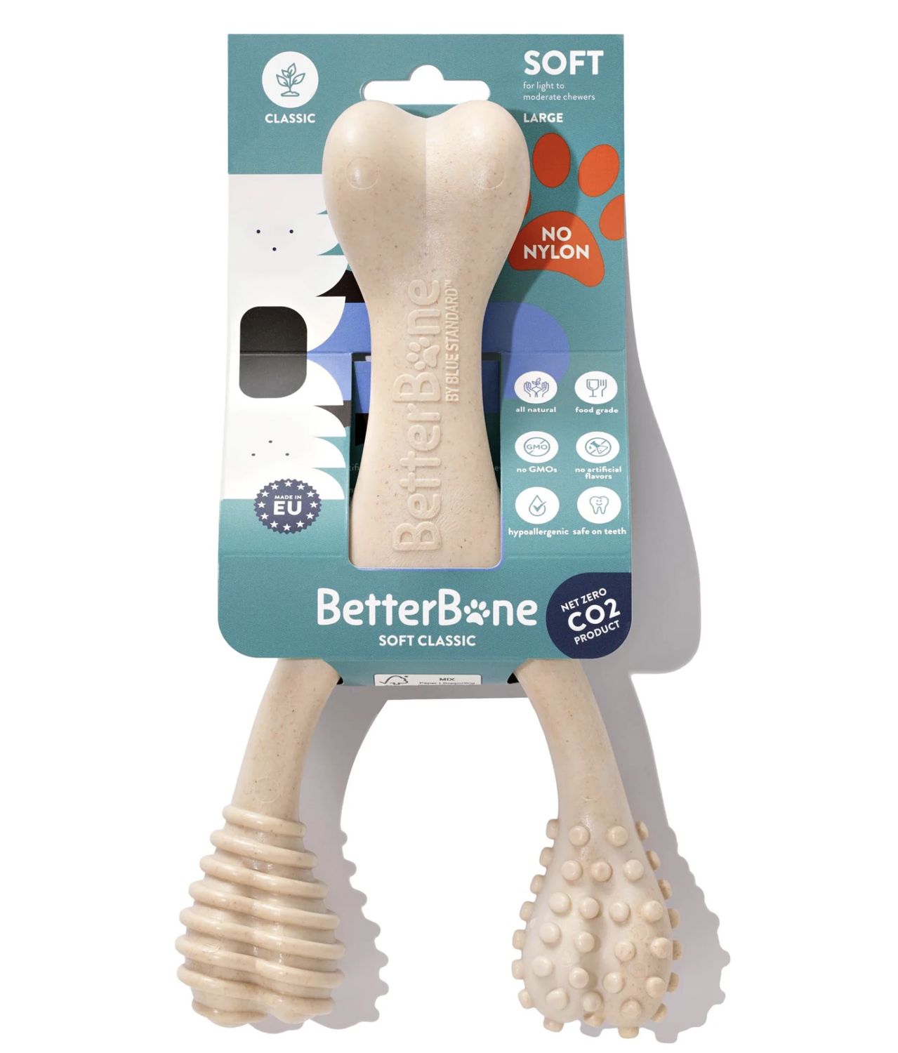 BetterBone Large Classic Flavor Chew Toy - Soft Density