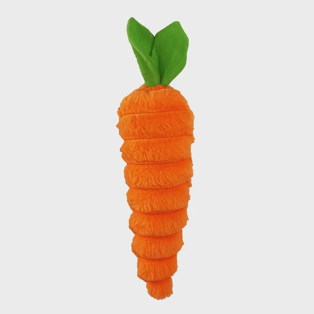 PetLou 12&quot; Big Carrot Dog Toy