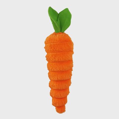 PetLou 12" Big Carrot Dog Toy