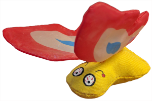 Yeowww! Butterfly Catnip Cat Toy - Red
