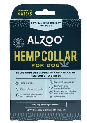 Alzoo Hemp Collar for Dog