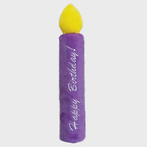 PetLou 9&quot; Birthday Candle Dog Toy
