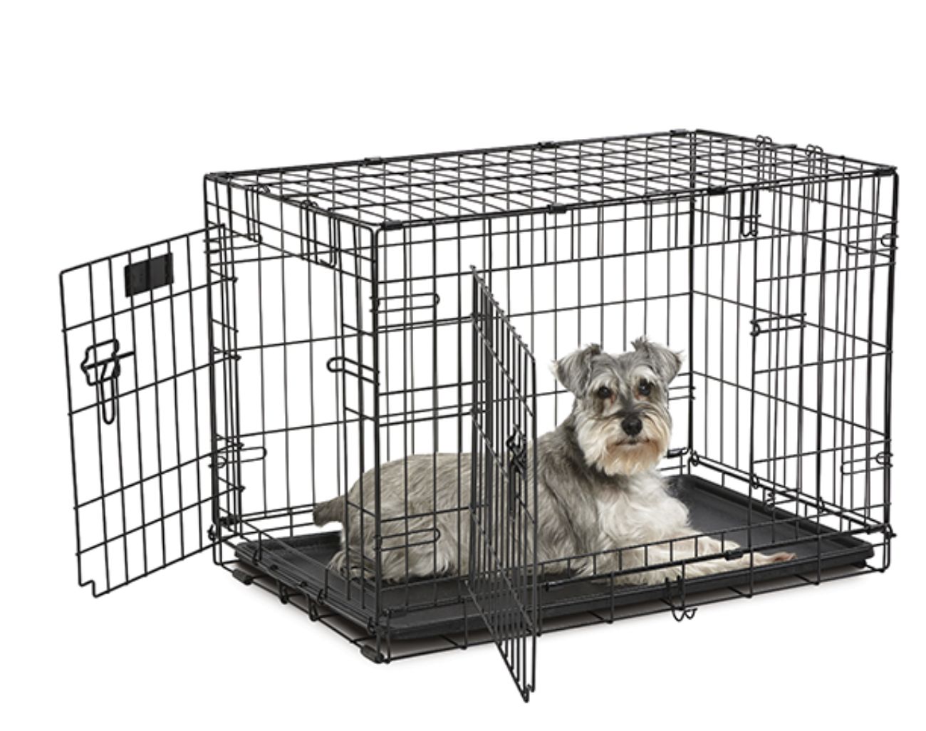 Midwest Contour Medium Dog Crate 30-inch Double Door