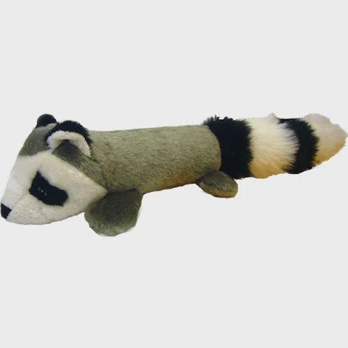PetLou EZ Squeakers 11&quot; Raccoon Dog Toy