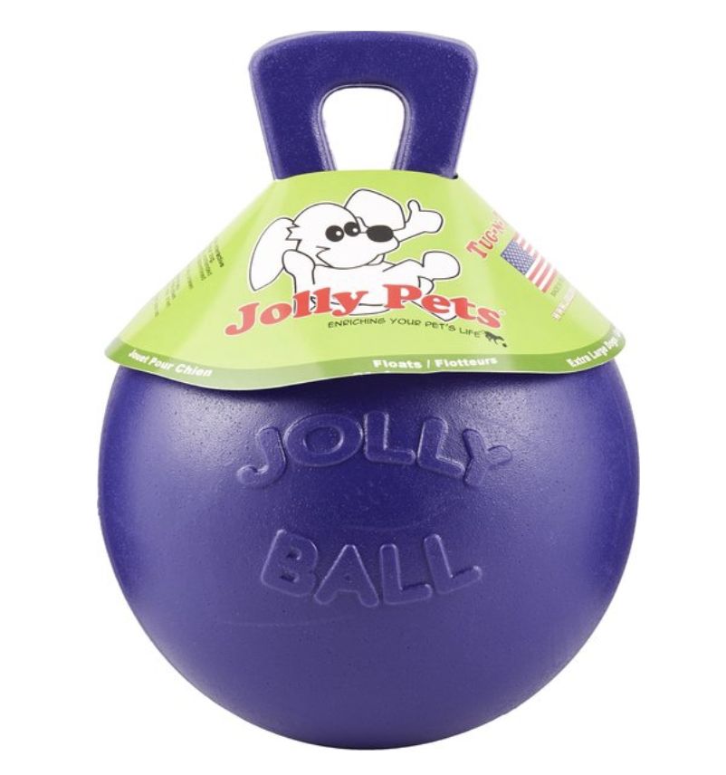 Jolly Pet Tug and Toss Blue 4.5&quot;