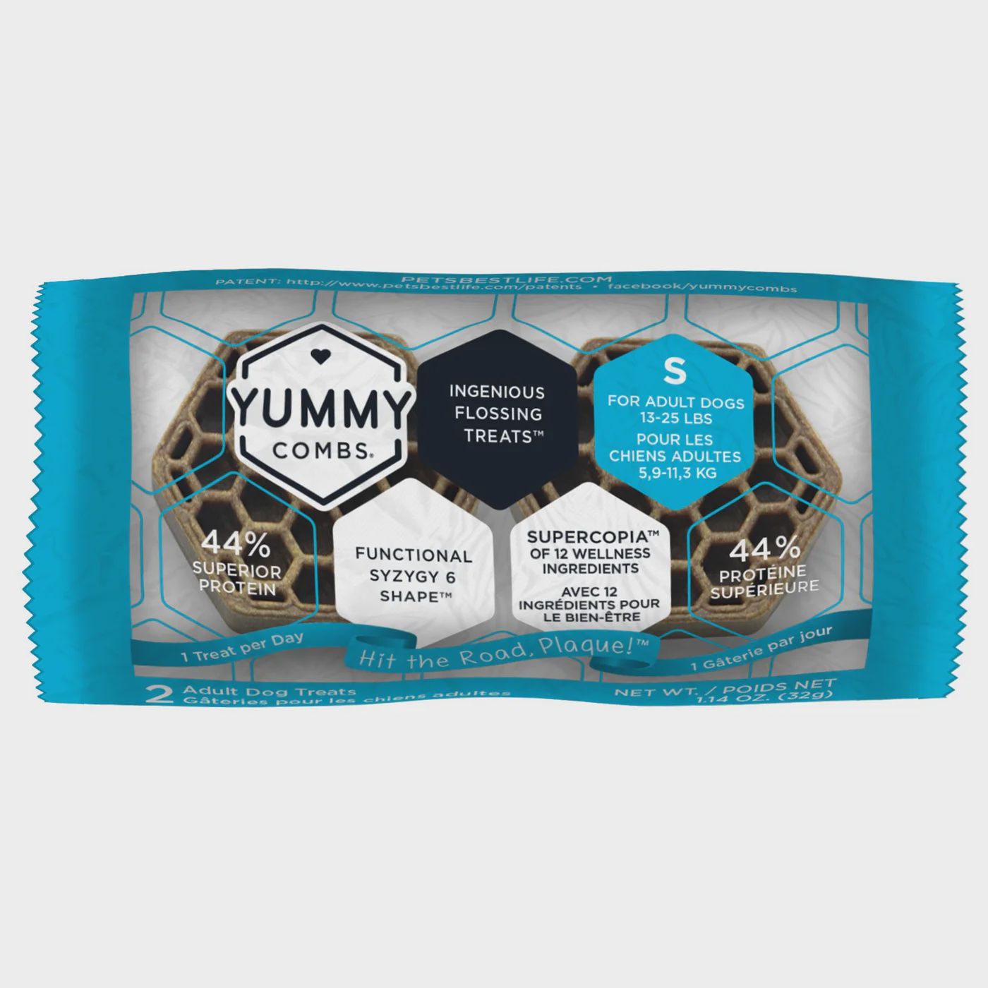 Yummy Combs Small Dental Treats Sample Pack 2 Count