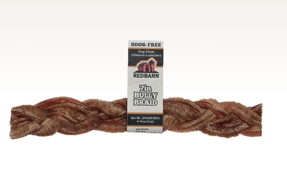 Redbarn 7in Bully Braid Odor- Free