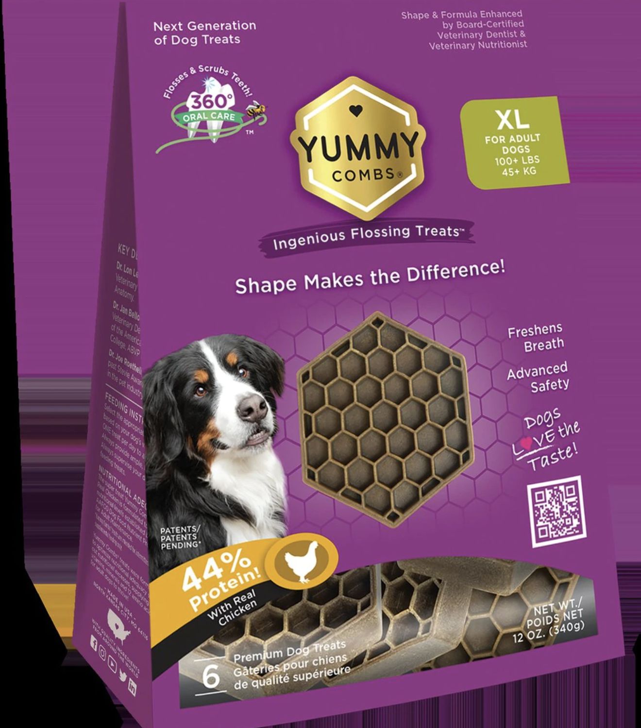 Yummy Comb Extra Large Dental Treats 12oz