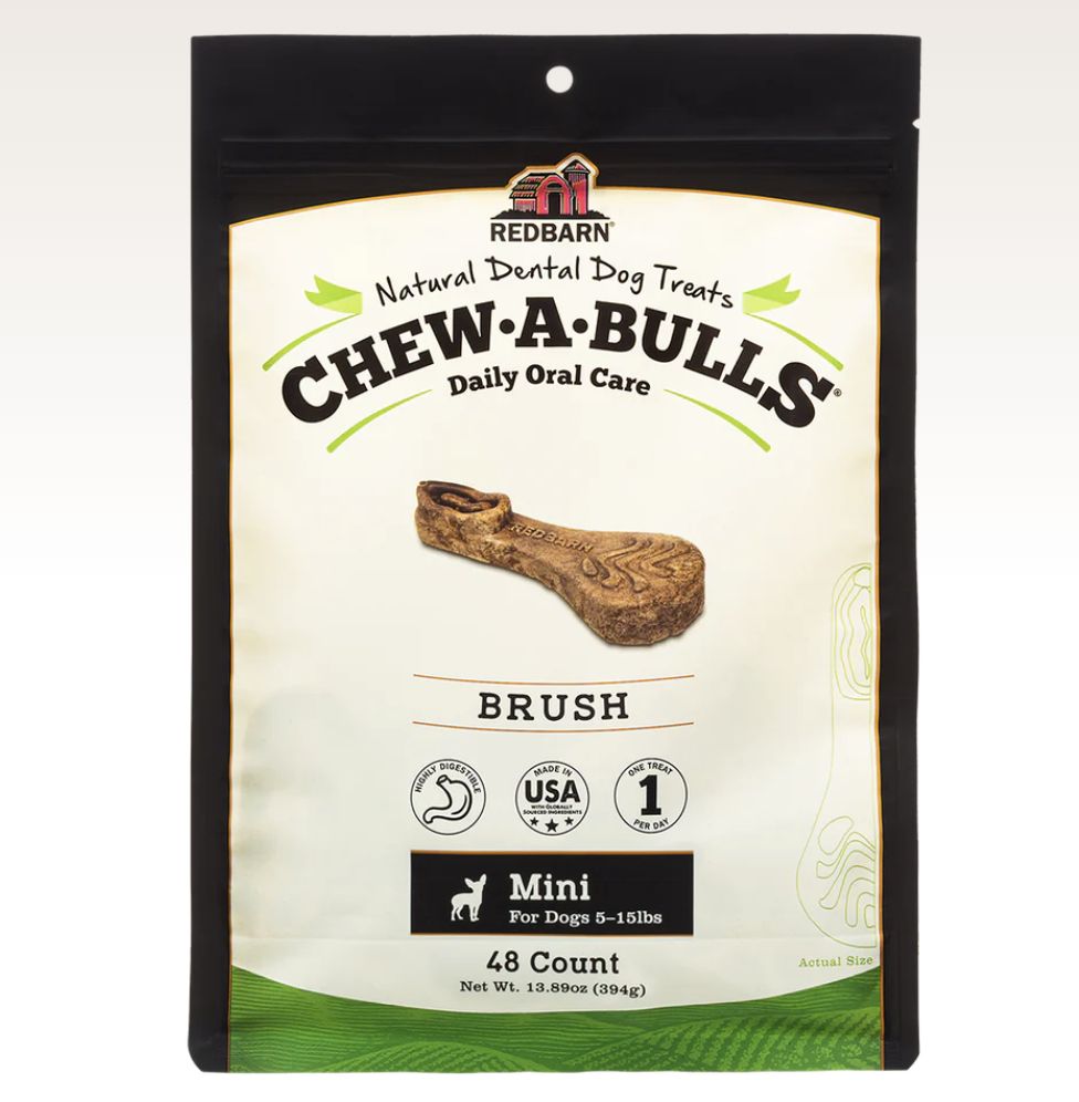 Redbarn Chew-A-Bulls Mini 48 pk