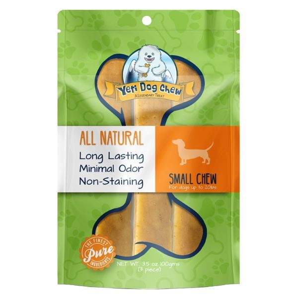 Himalayan Yeti Small Yak Cheese Chews 3 Count