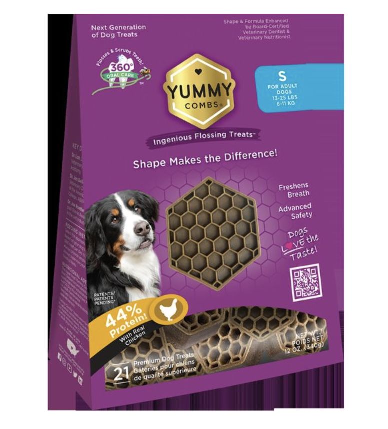 Yummy Comb Small Dental Treats 12oz