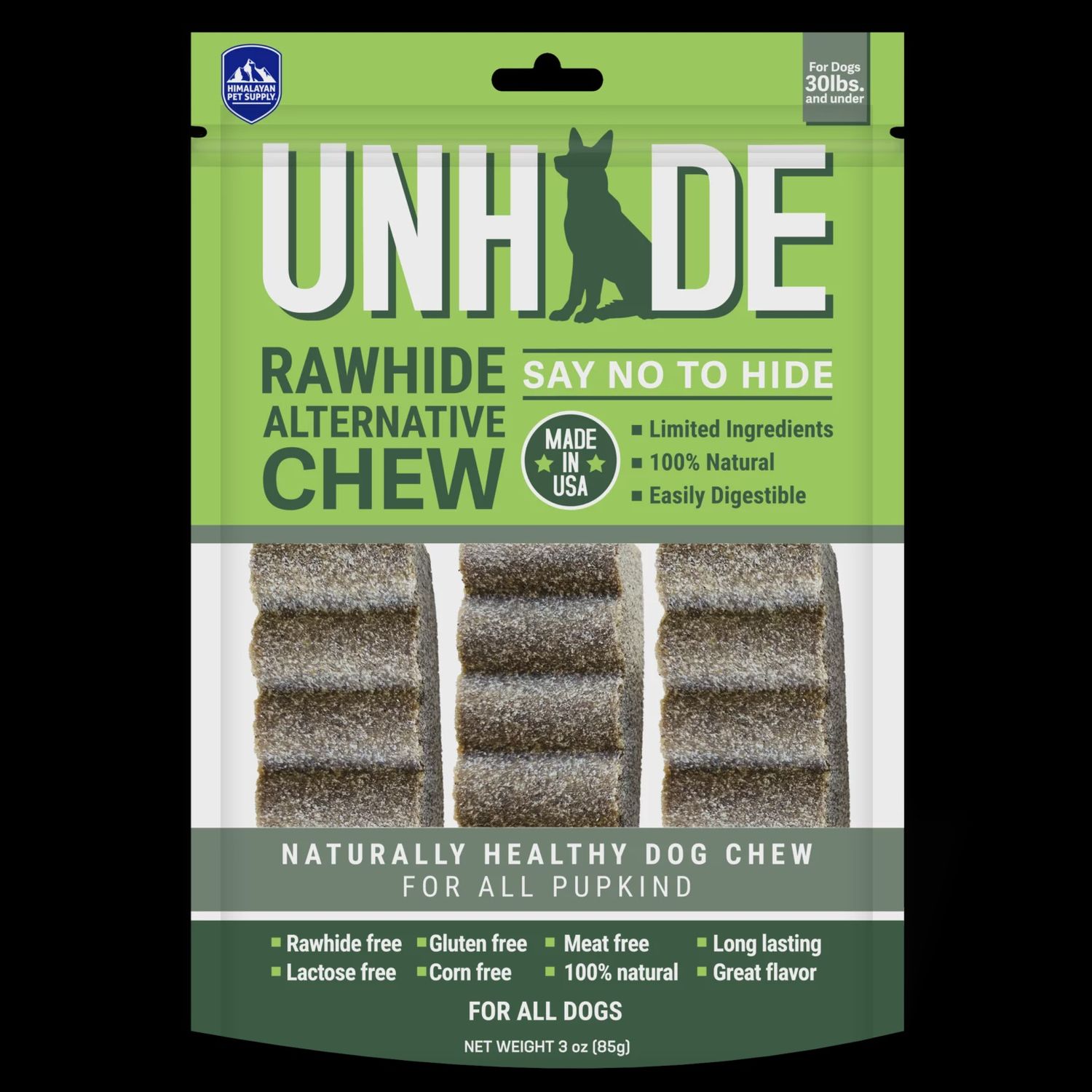 Himalayan Pet Supply Unhide Dog Chew with Cheese Small 3 Pack 3oz