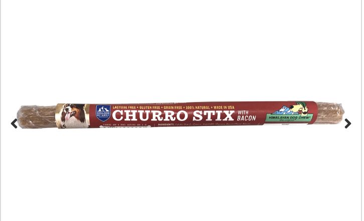 Himalayan Churro Chew Stix with Bacon 10&quot;