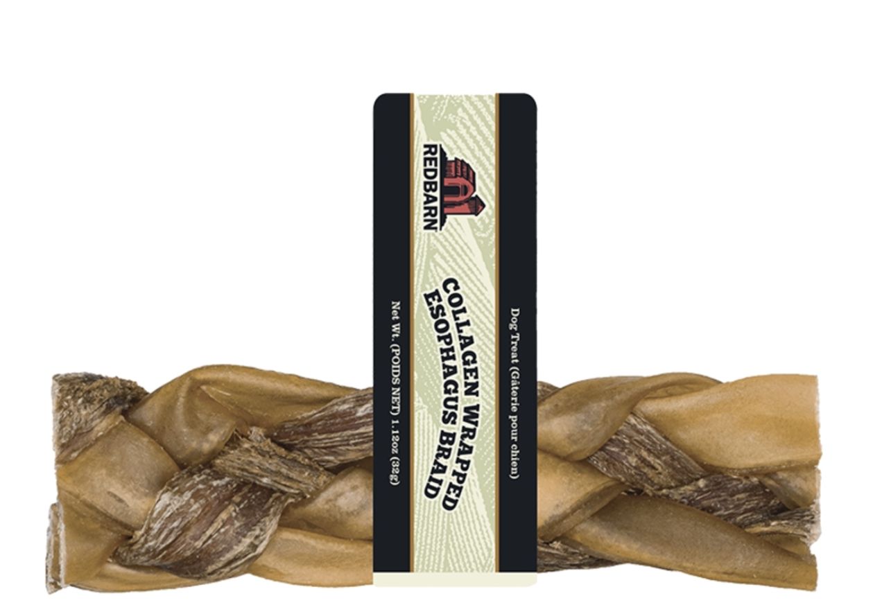Redbarn Collagen Wrapped Esophagus Medium Braid