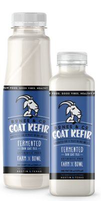 Bones &amp; Co Frozen Raw Fermented Goat Kefir 16oz