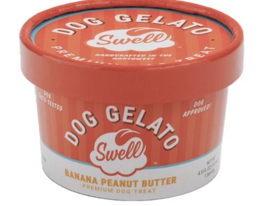Swell Banana Peanut Butter Frozen Gelato Treat 4.5 oz