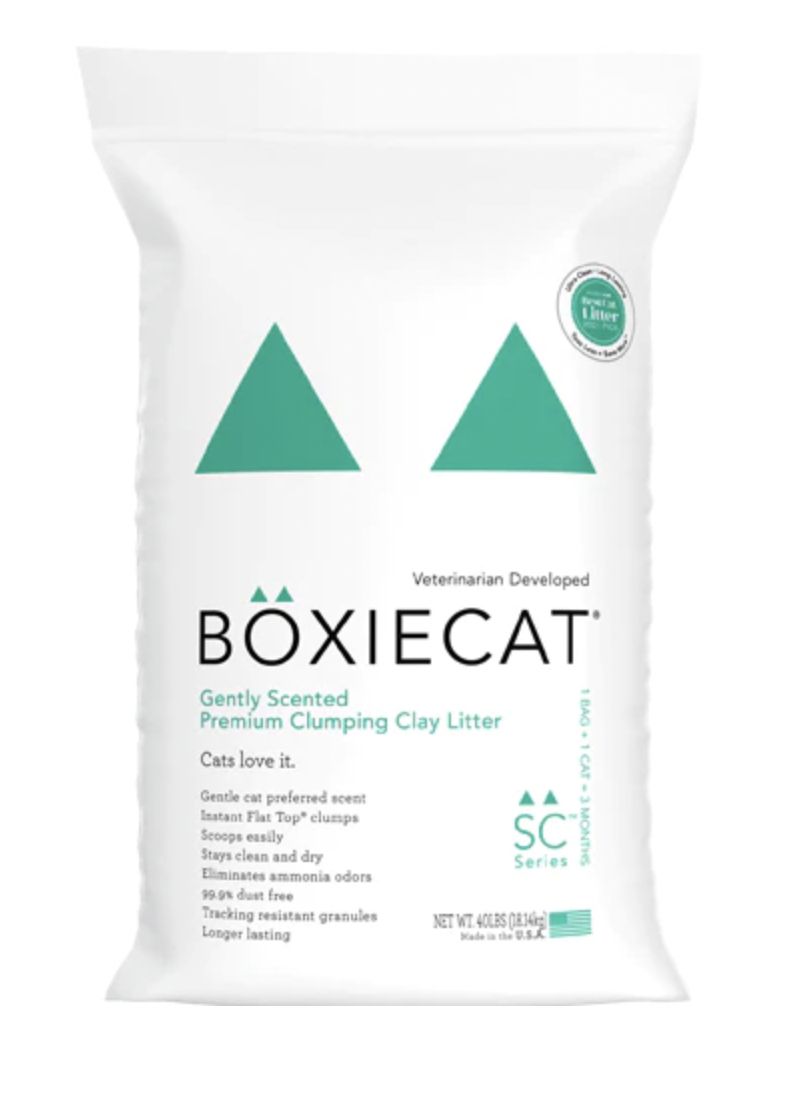 Boxiecat Gently Scented Clay Litter 40lb