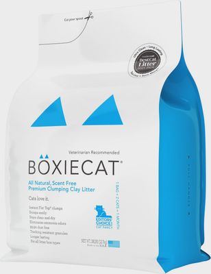 Boxiecat  All Natural, Scent Free Clay Litter 28lb