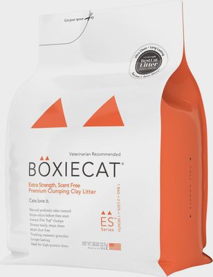 Boxiecat Extra Strength, Scent Free Clay Litter 28lb