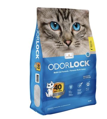 Intersand OdorLock Clumping Cat Litter Unscented 25lb