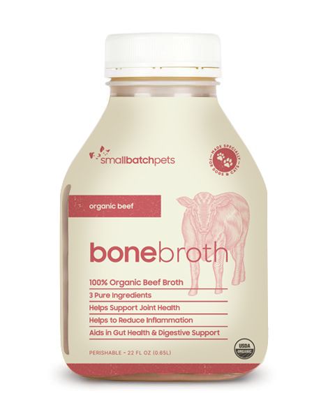Smallbatch Frozen Organic Beef Bone Broth 22oz