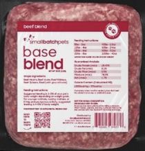 Smallbatch Frozen Beef Base Blend Brick 2lb